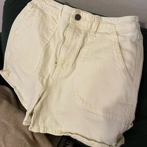 White Universal Thread shorts